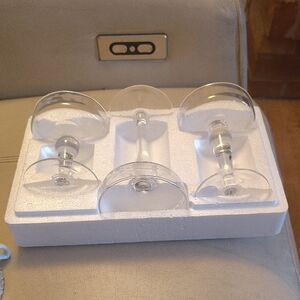 Princess House Crystal Clear Goblet Set